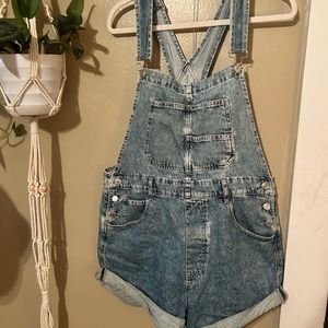 Free People Boyfriend Fit Overalls